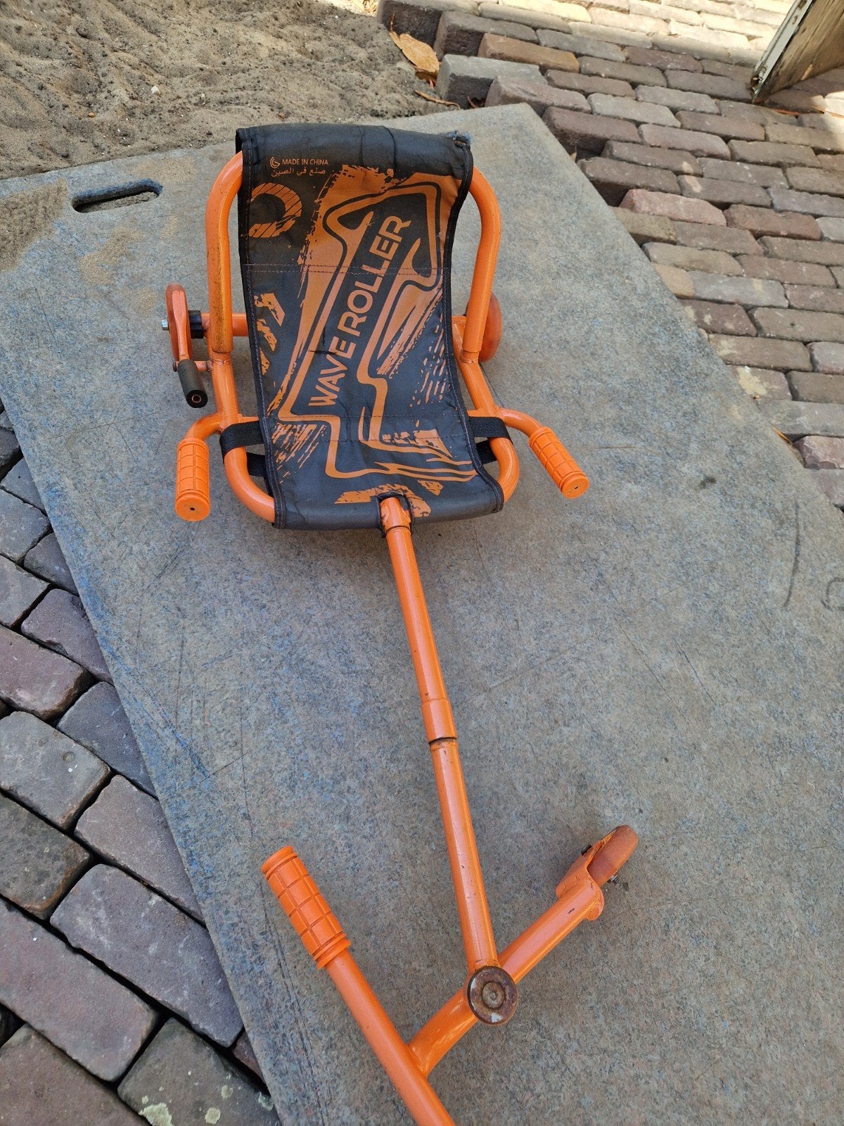 Wave Roller step/skelter - Oranje, Ophalen, Gebruikt, Jongen of Meisje