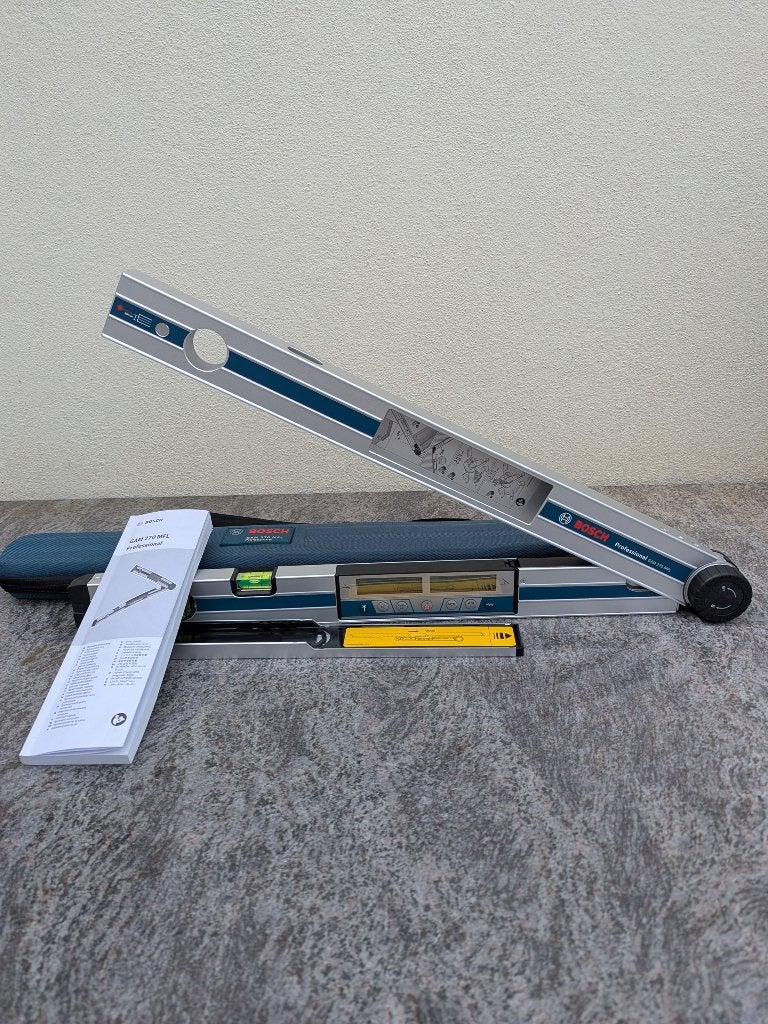 Bosch GAM 270 MFL digitale hoekmeter, Ophalen of Verzenden, Nieuw, Afstand