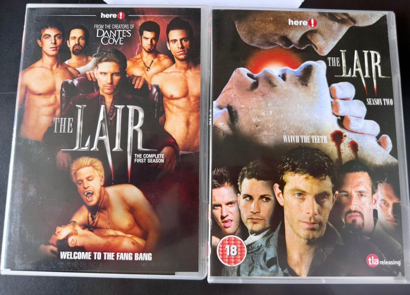 The Lair Seizoen 1 en 2 DVD, Horror, Engels, Vanaf 16 jaar, Seizoen 1