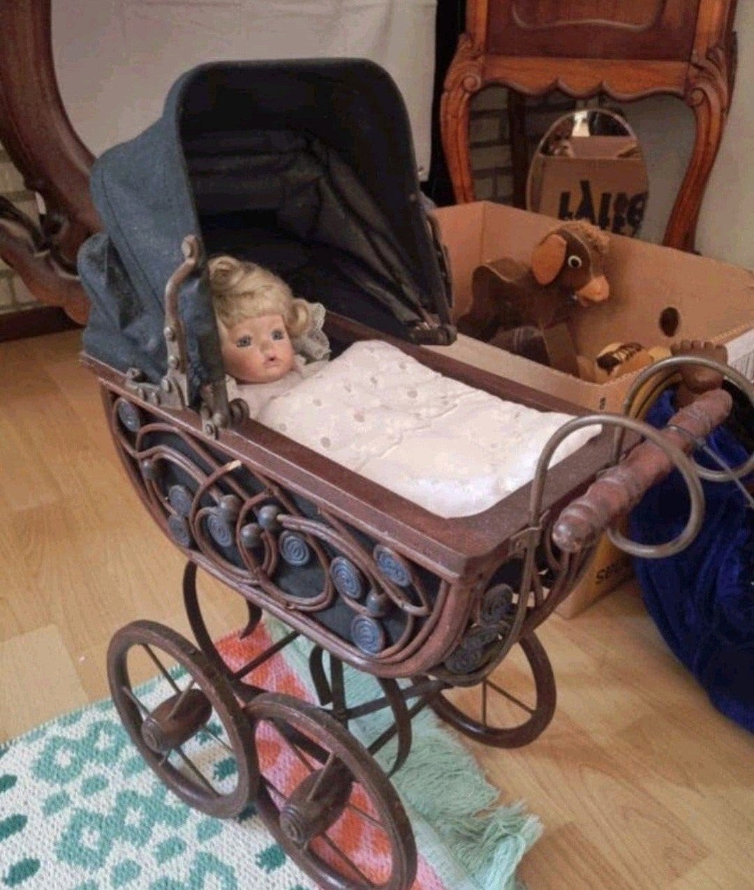 kleine poppenwagen oud, Ophalen, Overige merken