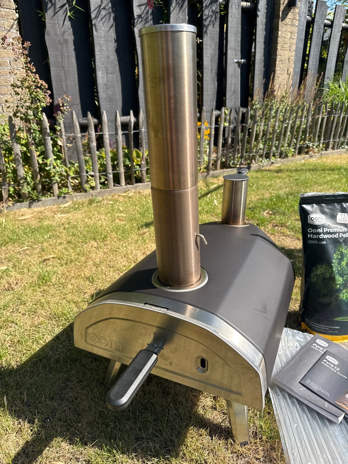 Ooni Fyra 12 houtpellet pizzaoven met schep, Tuin en Terras, Pizzaovens, Ophalen, Zo goed als nieuw
