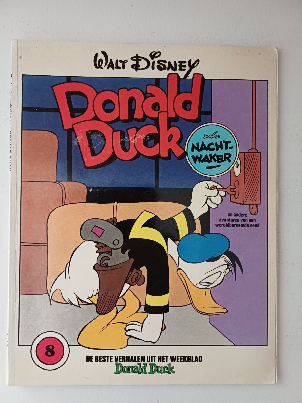 Donald Duck, de nachtwaker, Eén stripboek, Ophalen of Verzenden, Zo goed als nieuw