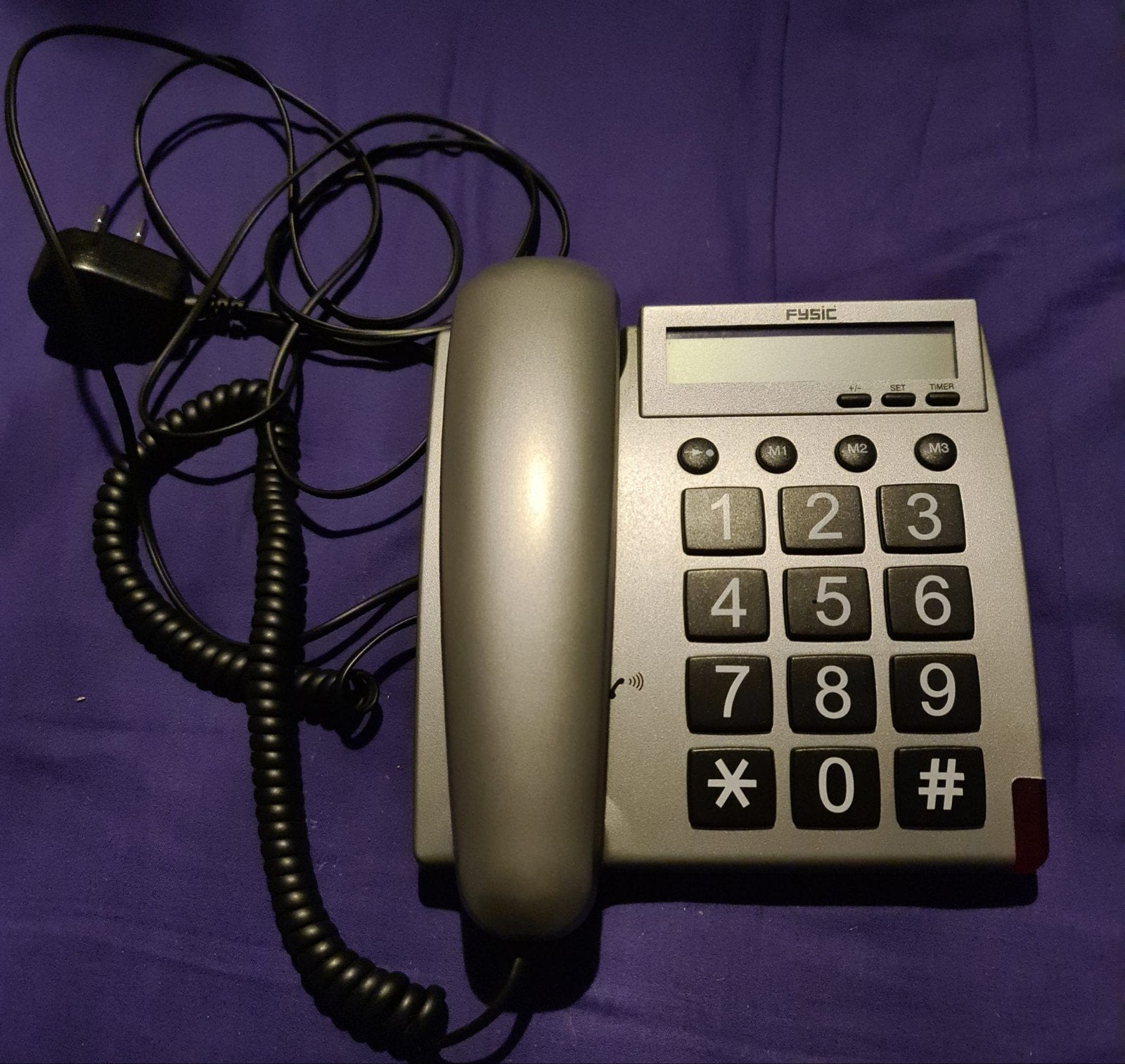 Fysic FX-3300 Vaste Senioren Telefoon met Grote Toetsen!, Ophalen of Verzenden, Zo goed als nieuw