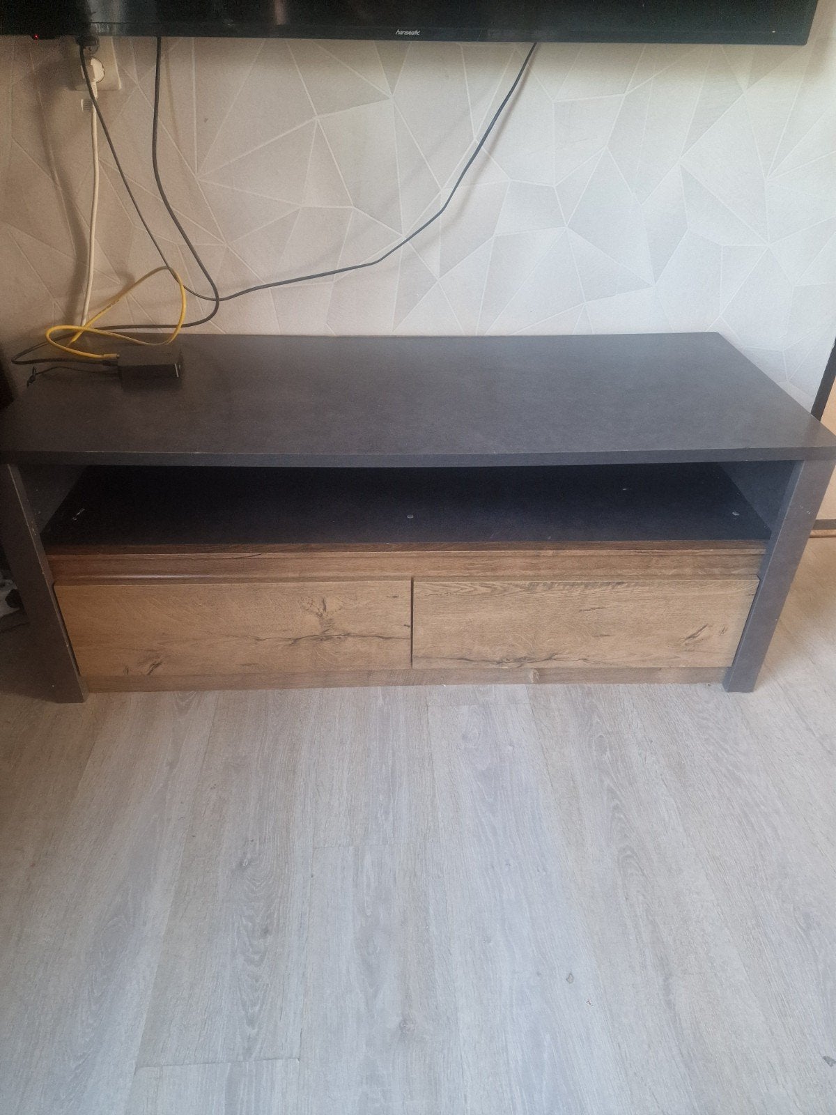 TV-meubel met lades - Gebruikt, Gebruikt, 100 tot 150 cm, Minder dan 100 cm, Modern
