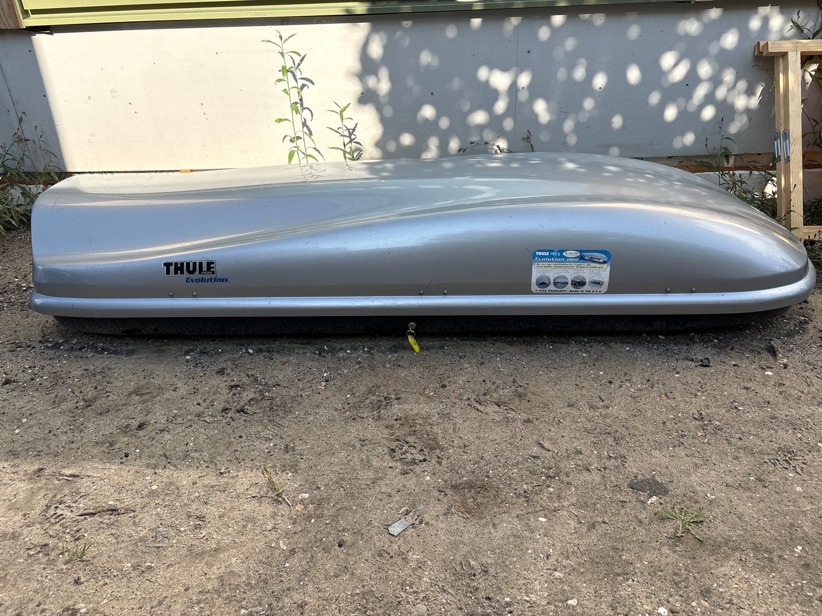 Thule Evolution dakkoffer met  Volkswagen dakdragers, Ophalen, Gebruikt