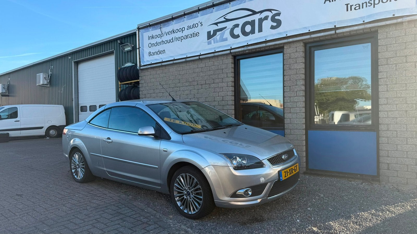 Ford Focus 2.0 107KW CC 2007 Grijs, Auto's, Ford, 4 cilinders, Cabriolet, 4 stoelen, Handgeschakeld