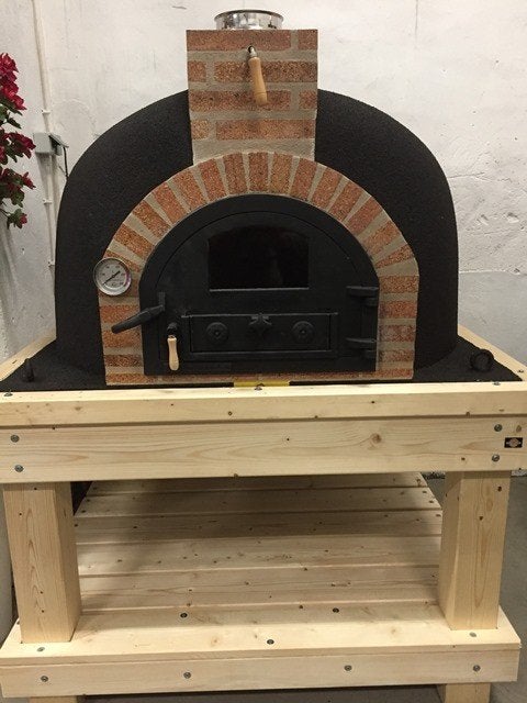 Houtoven pizzaoven Traditional brick high aluminia 120/90cm, Ophalen of Verzenden, Nieuw