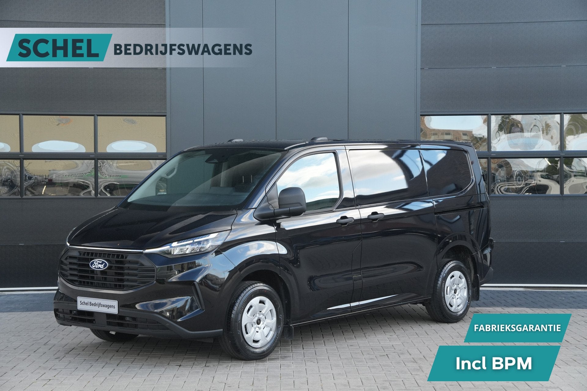 Ford Transit Custom 320 2.0 TDCI L1H1 Trend 170pk - 2x Schui, Auto's, Bestelauto's, 1828 kg, Stof, Gebruikt, Euro 6