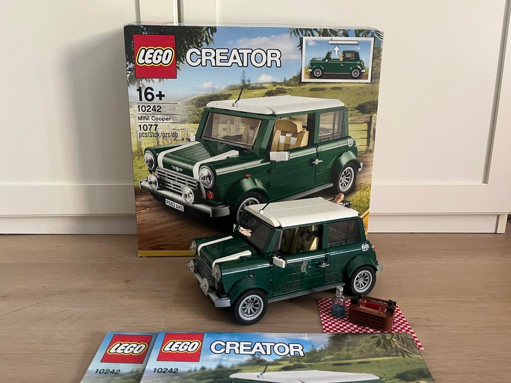 LEGO Creator Expert 10242 Mini Cooper MK VII, Lego, Ophalen of Verzenden, Zo goed als nieuw, Complete set
