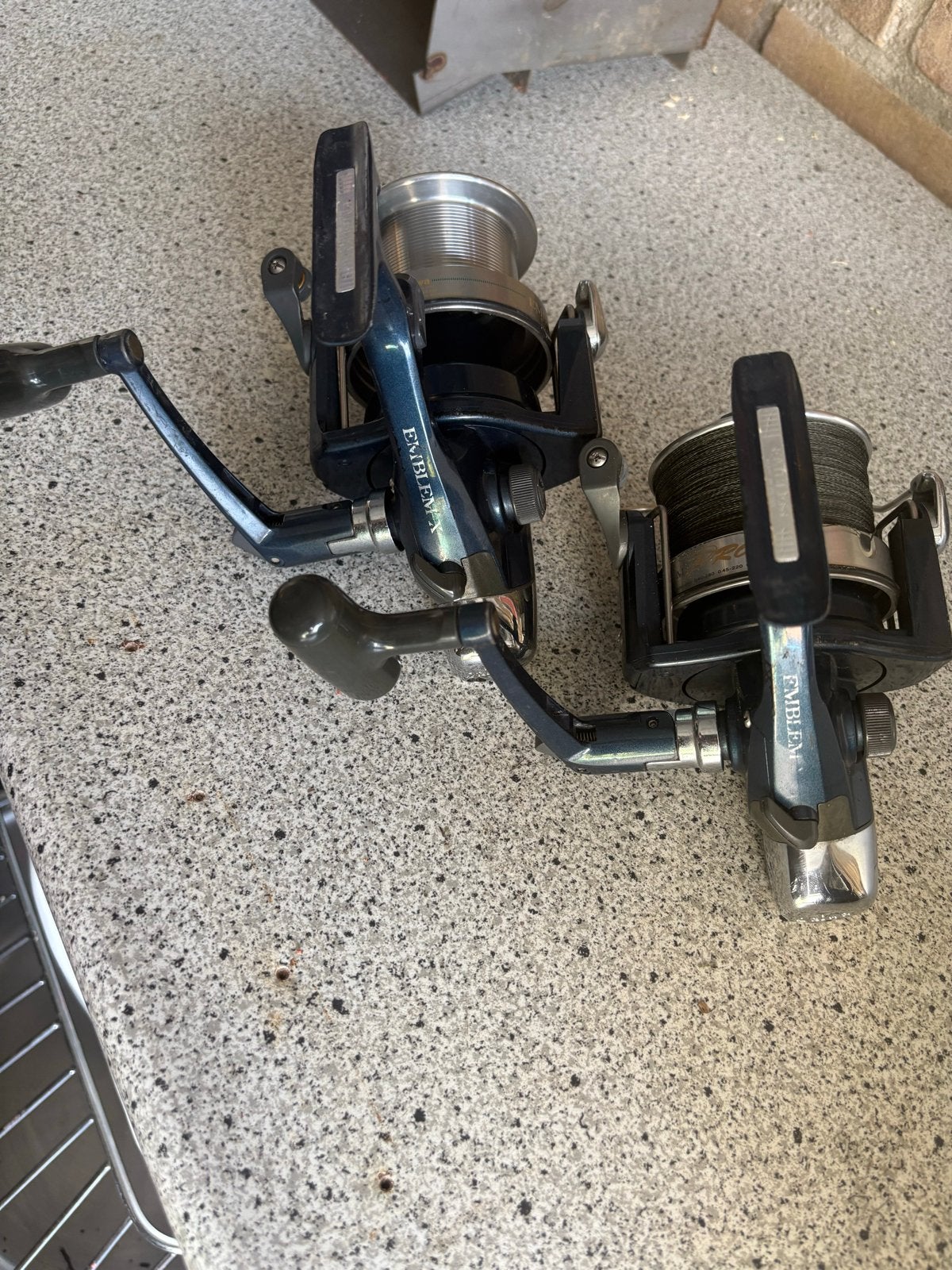 Set van 2 Daiwa Emblem X 5000T vismolens, Ophalen, Gebruikt, Molen