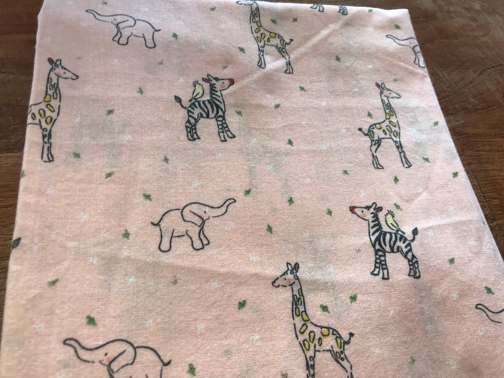 Katoen zebra, giraf olifant, Overige kleuren, Ophalen of Verzenden, Zo goed als nieuw, 30 tot 120 cm