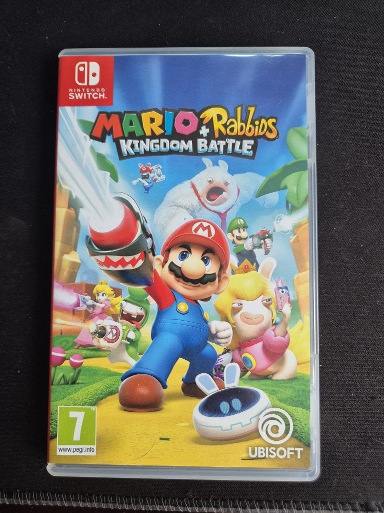 Switch game Mario + Rabbids Kingdom Battle, 2 spelers, Zo goed als nieuw, Vanaf 7 jaar, Ophalen
