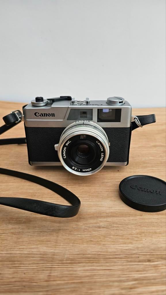 Canon Canonet 28 camera analoog vintage, Ophalen of Verzenden, Compact, Canon