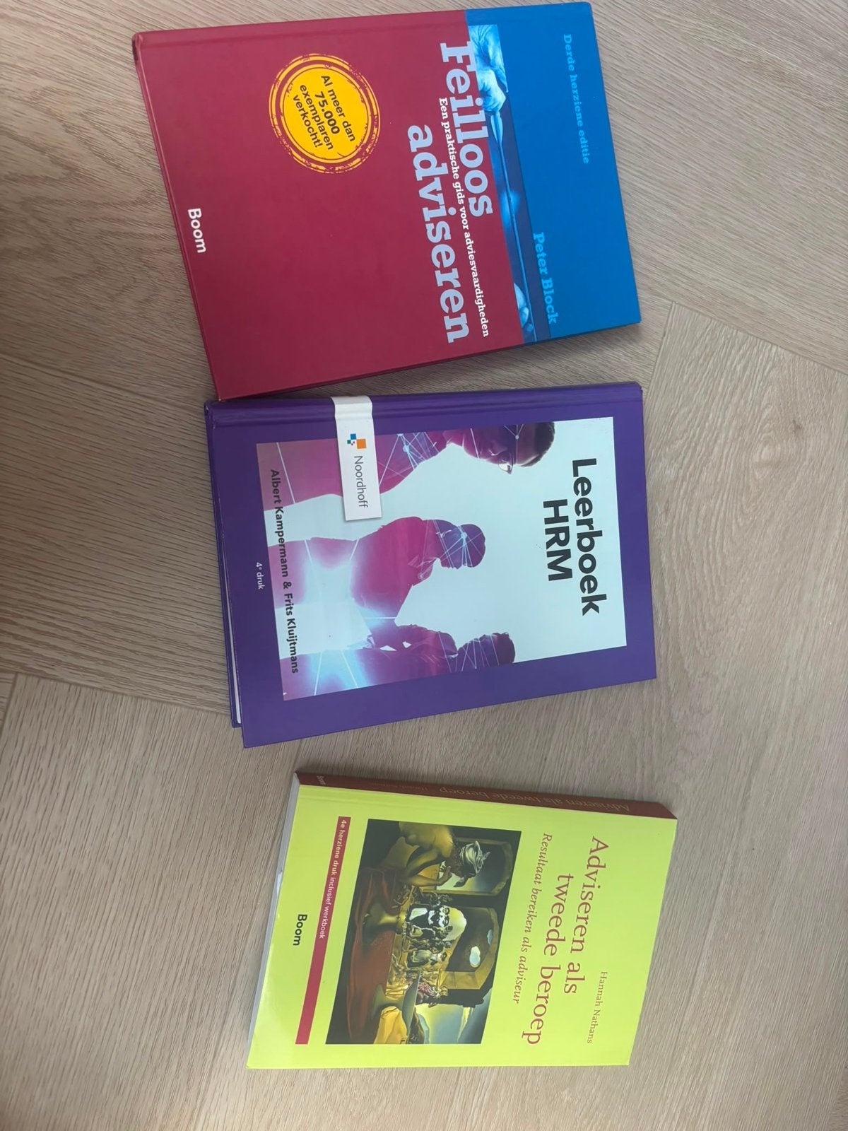 HRM & Adviseren Boeken: Feilloos, Leerboek, Tweede Beroep, Ophalen, Gelezen, Overige niveaus, Overige vakken