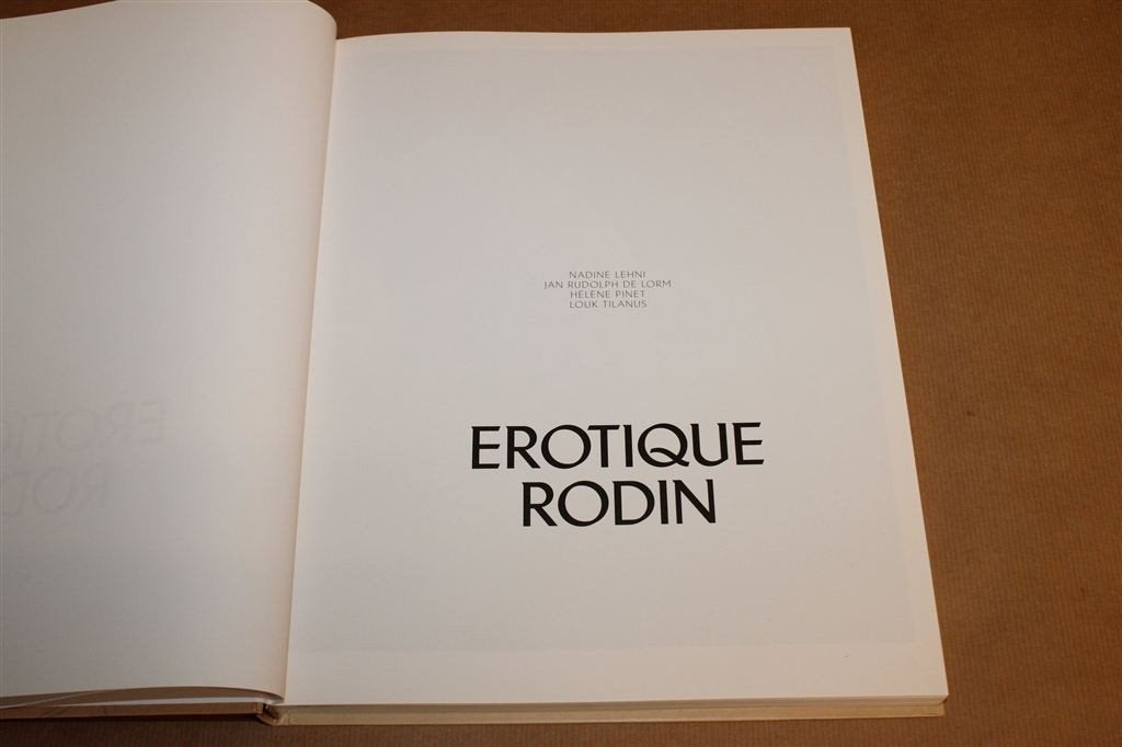 Erotique Rodin — Erotische Tekeningen en Aquarellen, Ophalen of Verzenden, Zo goed als nieuw