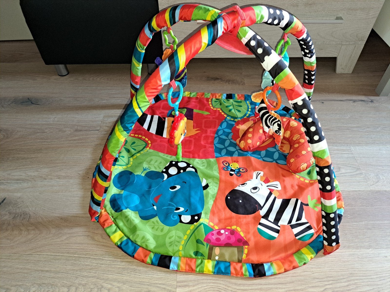 Babygym, Ophalen, Zo goed als nieuw