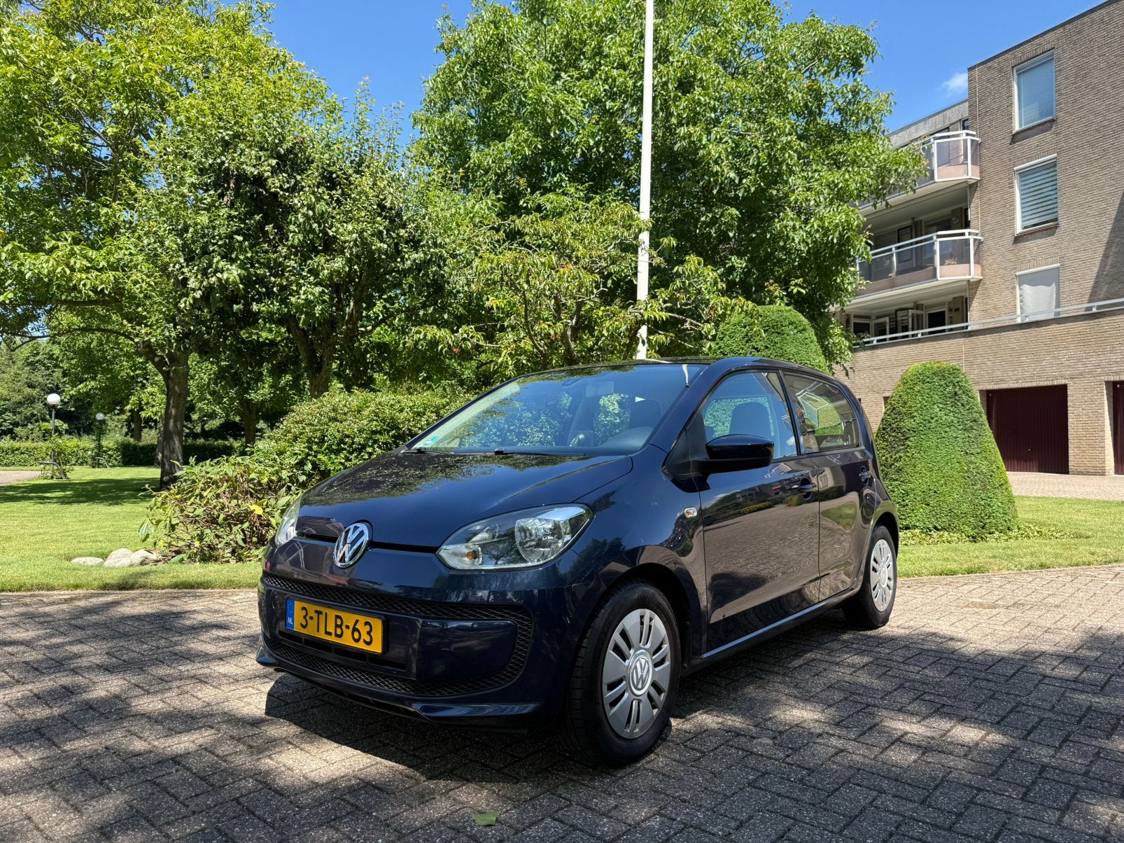 Volkswagen up! 1.0 44KW/60PK 5-DRS 2014 Blauw, Auto's, Volkswagen, Voorwielaandrijving, 840 kg, Origineel Nederlands, 24 km/l