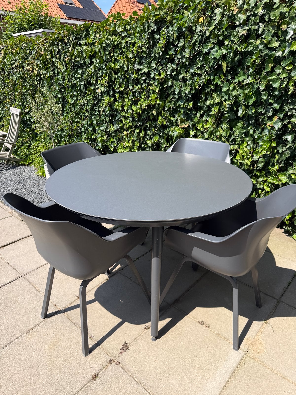 Hartman Sophie Studio tuinset, Ophalen, 4 zitplaatsen, Kunststof, Eettafel