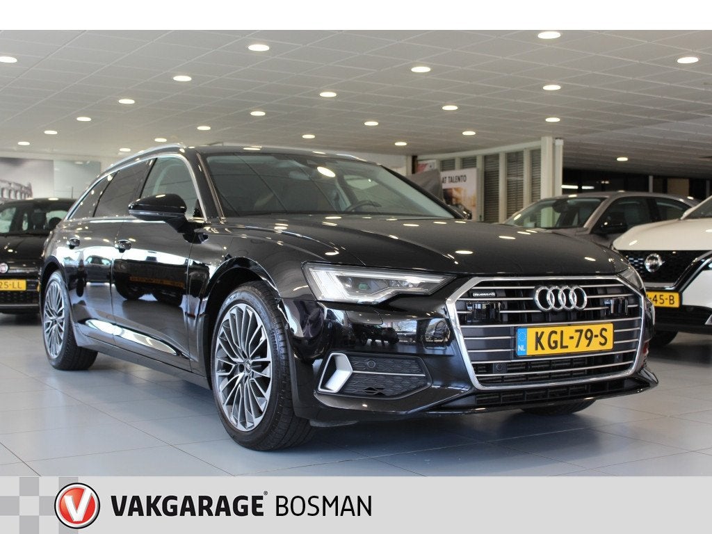 Audi A6 Avant 50 TFSI e q. S edit/PANO/TREKHAAK/CARPLAY, Auto's, Audi, Dealer onderhouden, 14 kWh, Gebruikt, 4 cilinders