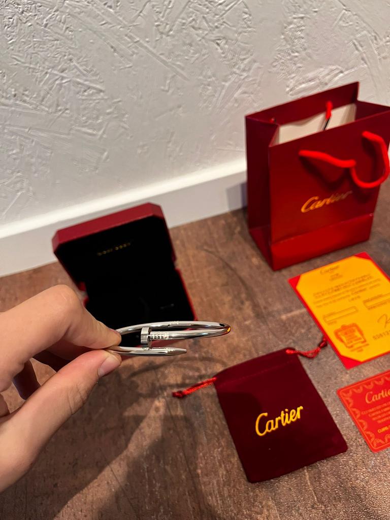 Cartier Armband, Sieraden, Tassen en Uiterlijk, Armbanden, Verzenden, Nieuw, Zilver