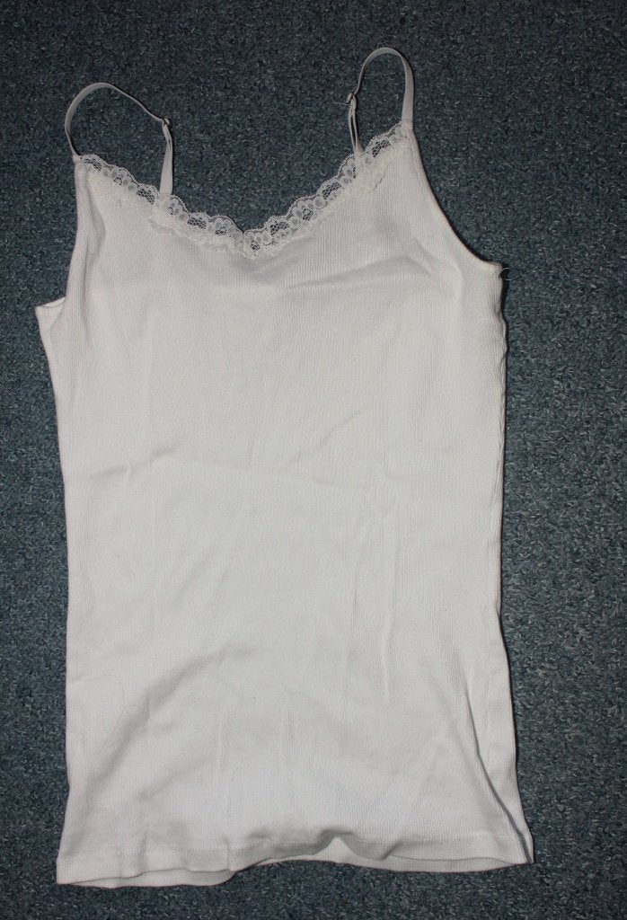 Nieuwe witte Hema top met kant mt M, Maat 38/40 (M), Wit, Nieuw, Ophalen of Verzenden