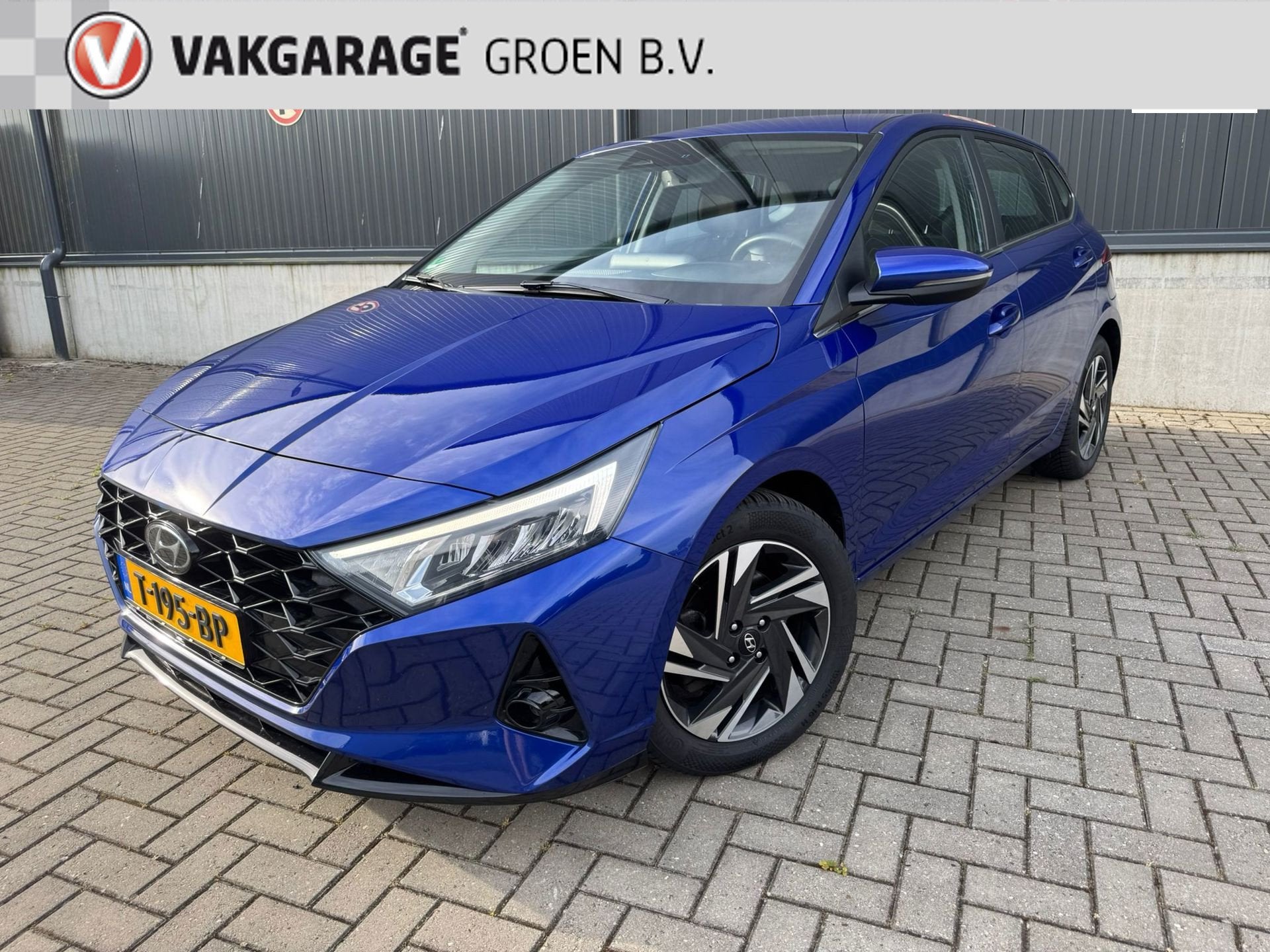Hyundai I20 1.0 T-GDI Comfort / clima / cruise / camera / st, Gebruikt, Blauw, 100 pk, Bedrijf