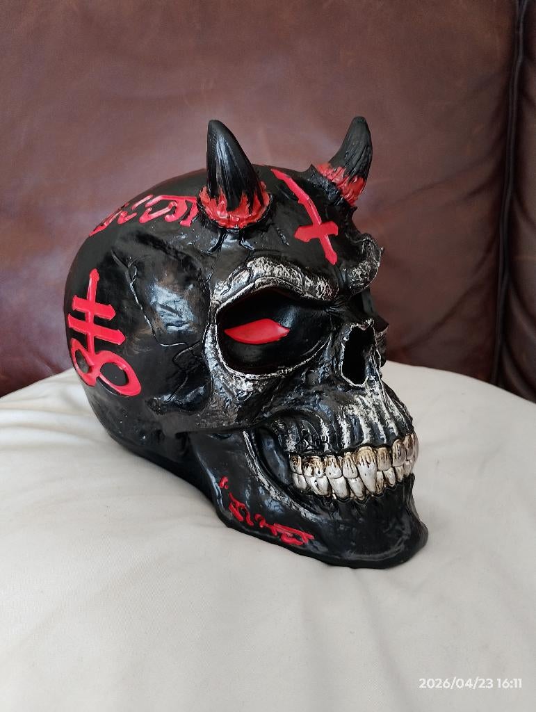 Te koop Infernal Skull James Ryman, Huis en Inrichting, Woonaccessoires | Overige, Meerkleurig, Overige materialen, Overige stijlen
