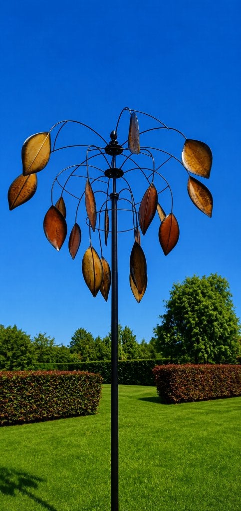 WINDMOLEN / HERFSTBLAD / windspinner, Tuin en Terras, Huis en tuin decoratie Marie, Nieuw, Info@huisentuindecoratiemarie.nl, Peize