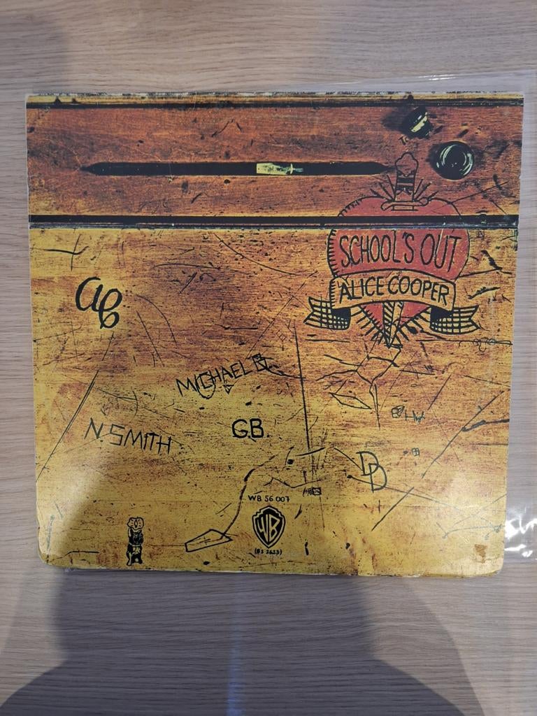 Alice Cooper - School's Out LP (Originele Hoes), Ophalen of Verzenden, Gebruikt, 12 inch, Poprock
