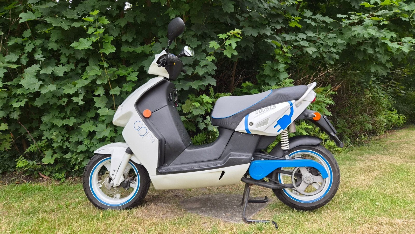 Elektrische scooter Govecs GO s14 met Volvo accu's, Ophalen