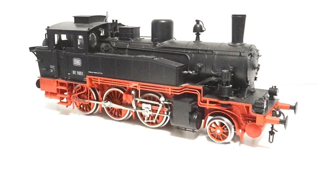Märklin Spoor 1 Stoomlok BR 91 1651 van de DB, Wisselstroom, Locomotief, Ophalen of Verzenden, Zo goed als nieuw