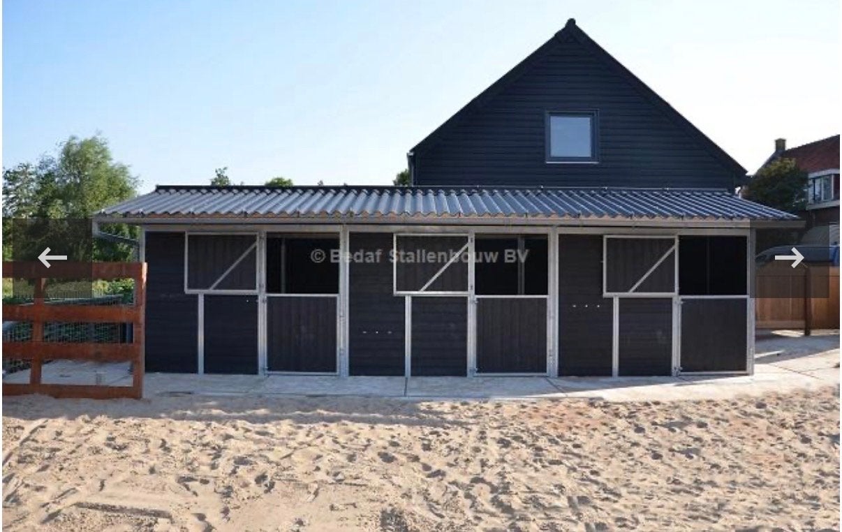 Mooie paardenstallen te koop, Dieren en Toebehoren, Ophalen, Zo goed als nieuw, Recreatie