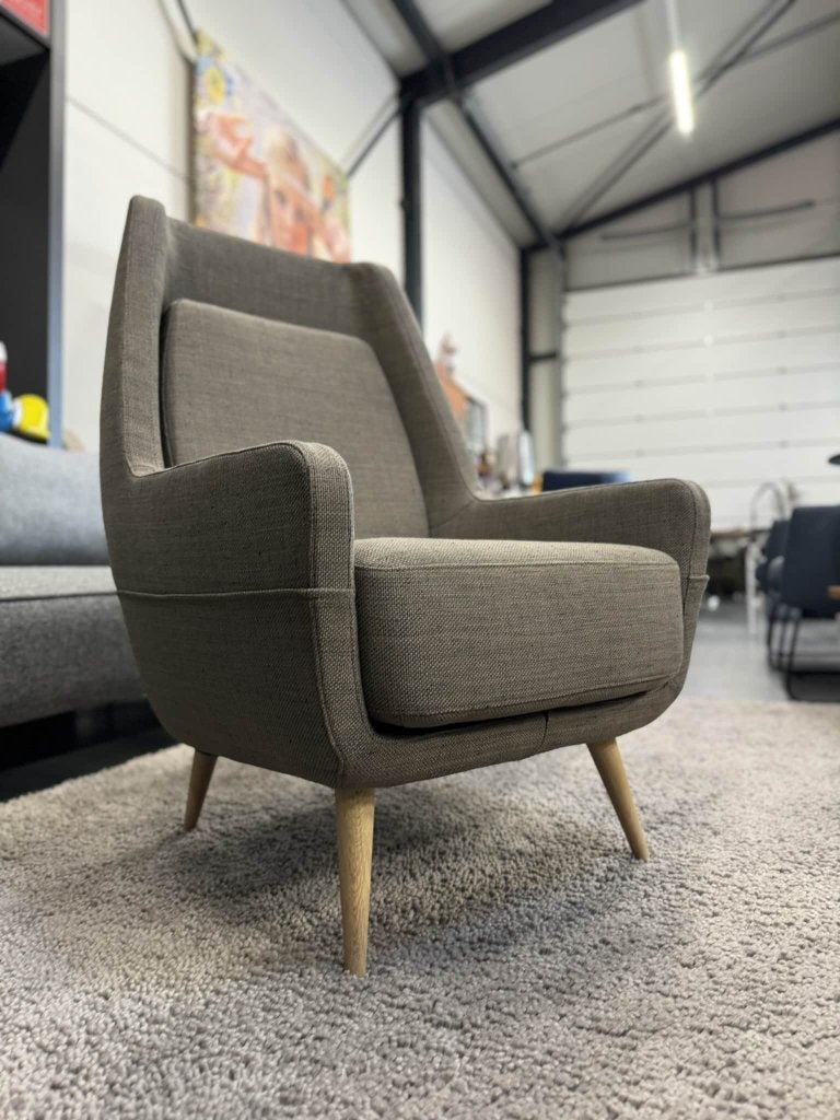 Nieuw Gelderland 7860 Hold Tide Fauteuil stof design stoel, Nieuw, Ophalen of Verzenden, Info@gelderlanddesign.com, Gelderland