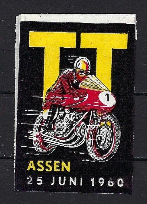 989 Assen TT 25 juni 1960, Ophalen of Verzenden, Nederland