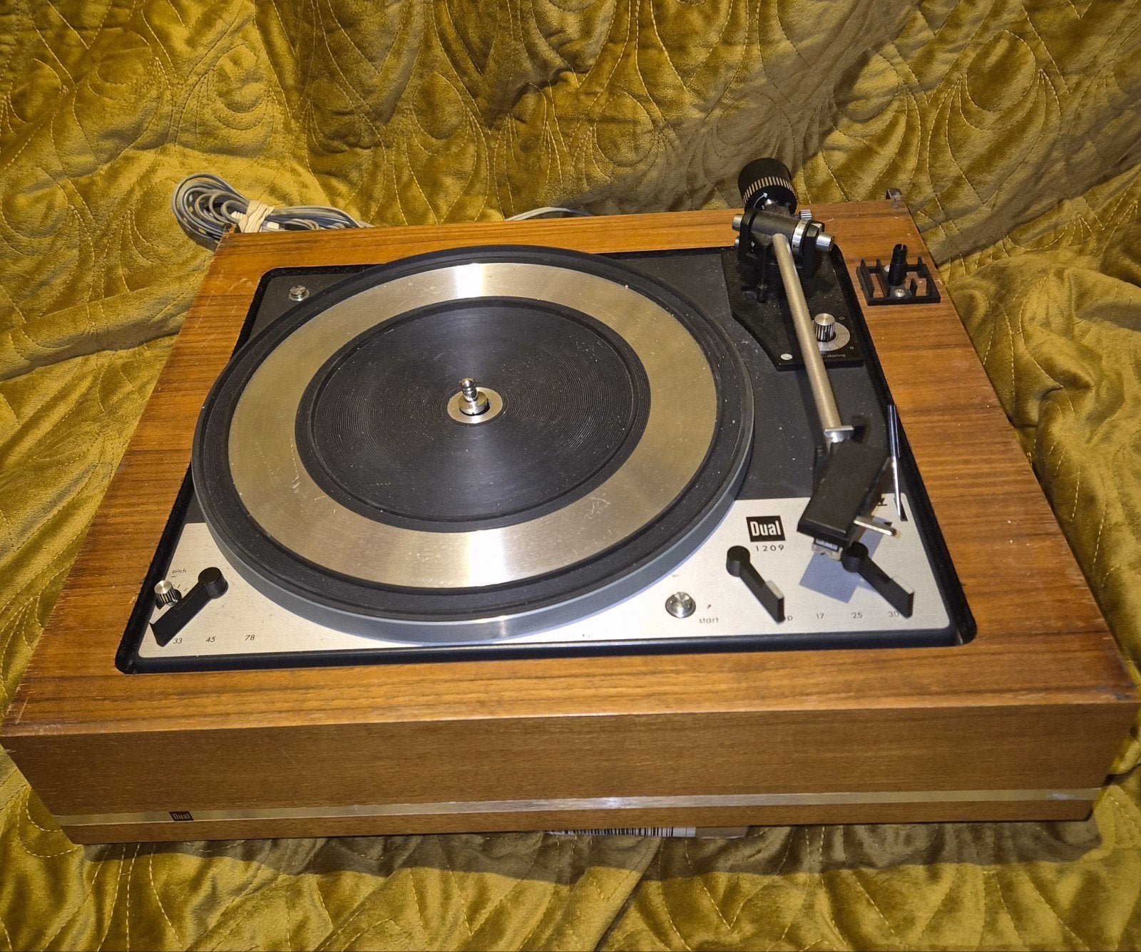 Dual 1209, Gebruikt, Verzenden, Automatisch, Platenspeler