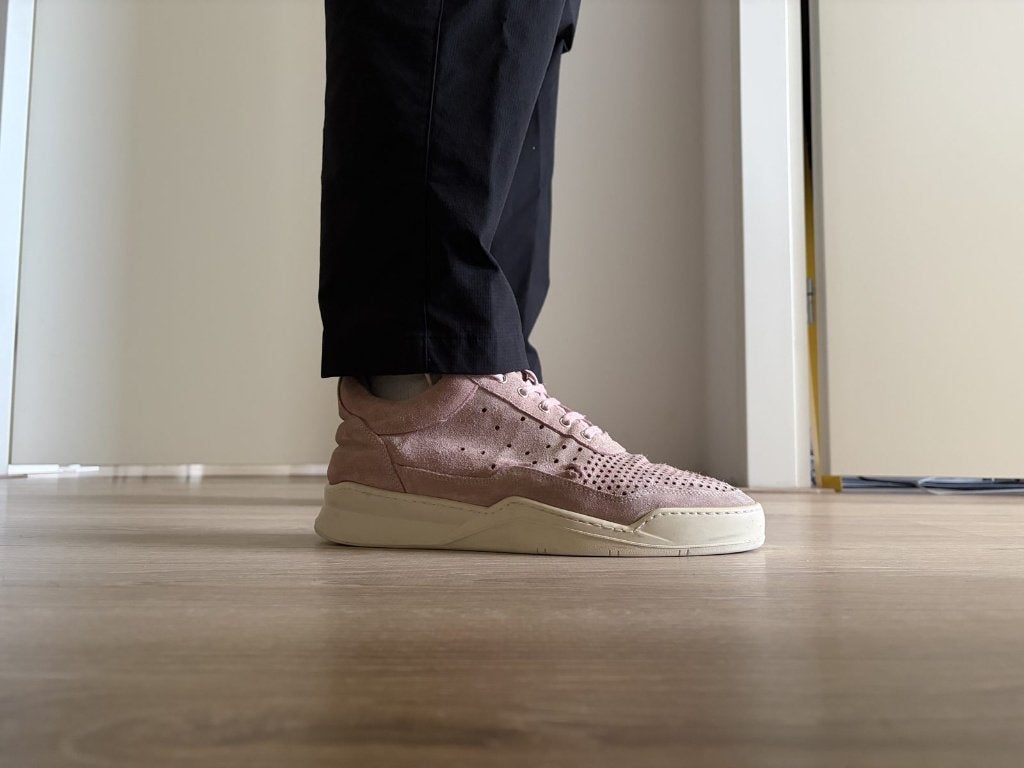 Filling Pieces Low Mondo Ripple Dusty Rose / Nude | Maat 43, Filling Pieces, Overige kleuren, Ophalen of Verzenden, Sneakers of Gympen