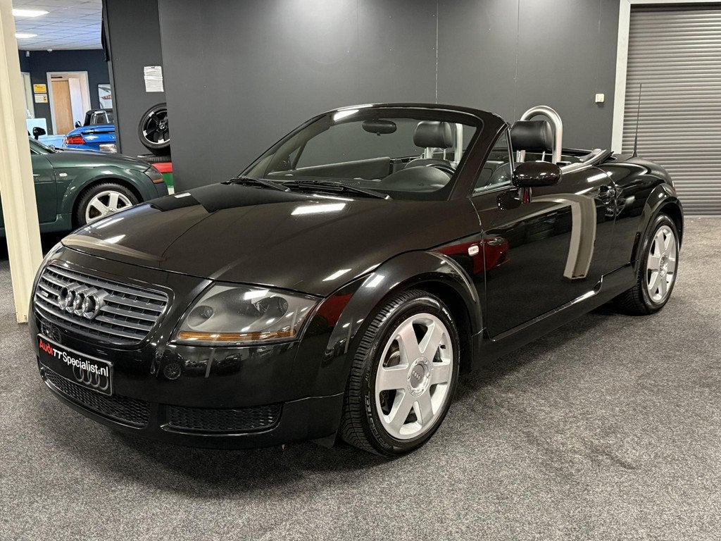Audi TT Roadster 1.8 5V Turbo quattro 180pk Nieuwe Kap, TT, Zwart, 4 cilinders, Cabriolet