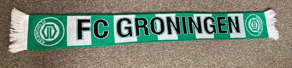 FC Groningen sjaal nieuw, Verzamelen, Sportartikelen en Voetbal, Ophalen of Verzenden, Nieuw, Overige binnenlandse clubs, Vaantje of Sjaal