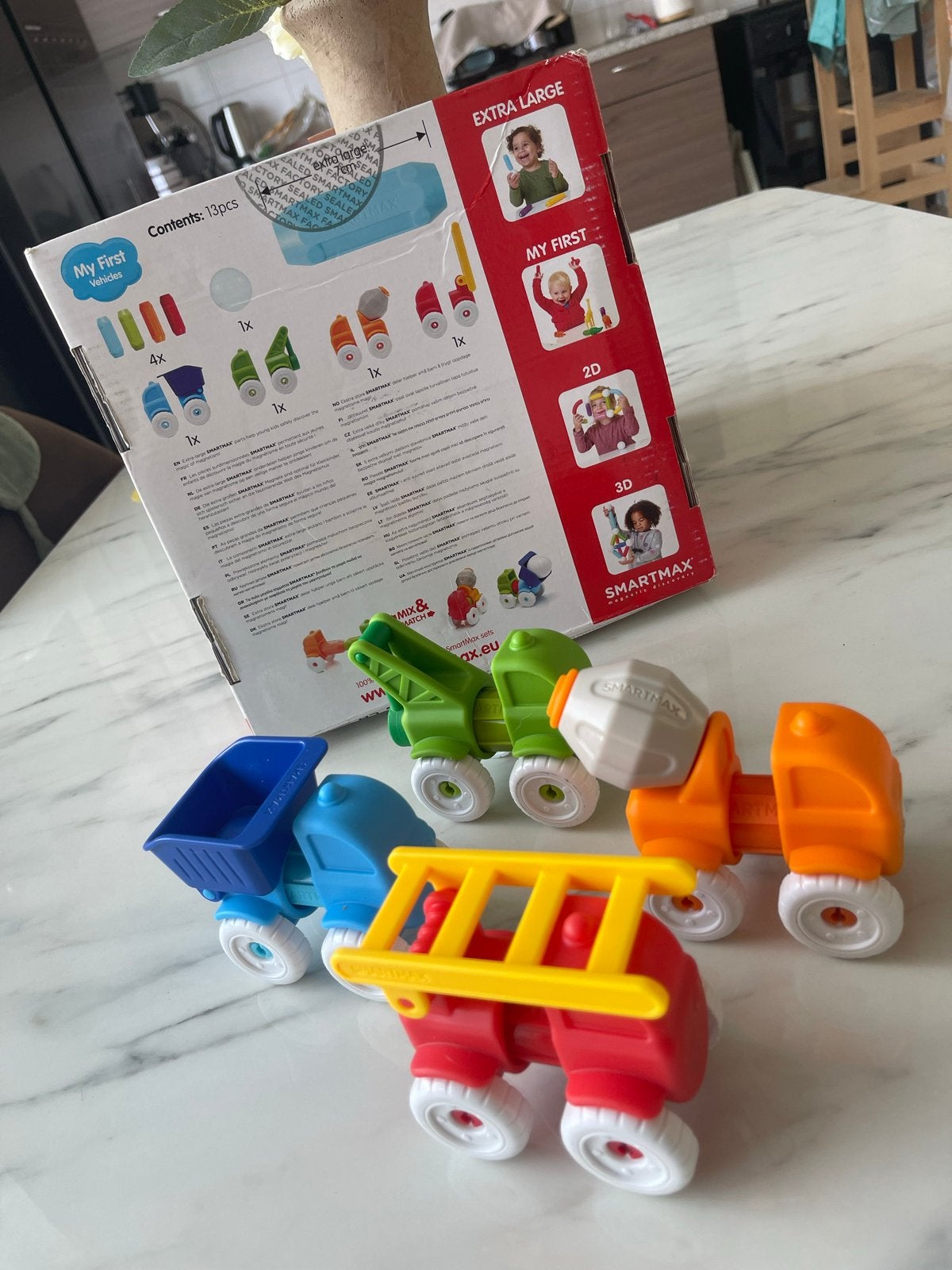 SmartMax My First Vehicles Magnetisch Constructiespeelgoed, Ophalen, Zo goed als nieuw