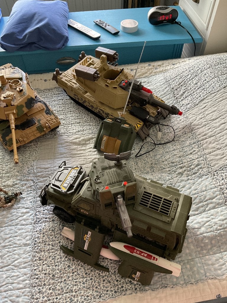 Militaire voertuigen, Tank, Groter dan 1:32, Zo goed als nieuw, Ophalen