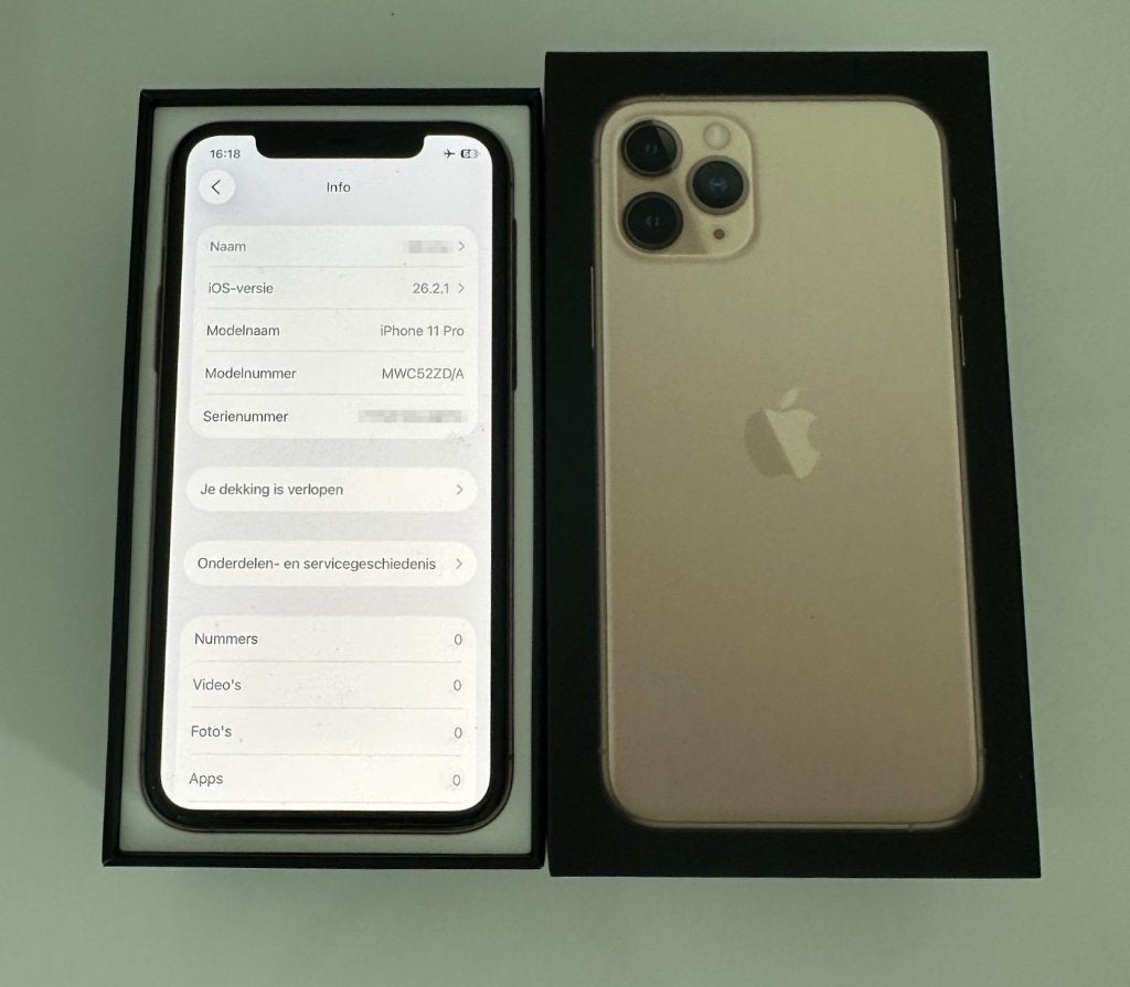 iPhone 11 Pro 64GB Gold, Telecommunicatie, Mobiele telefoons | Apple iPhone, Ophalen of Verzenden, Zo goed als nieuw, 72 %, Zonder simlock