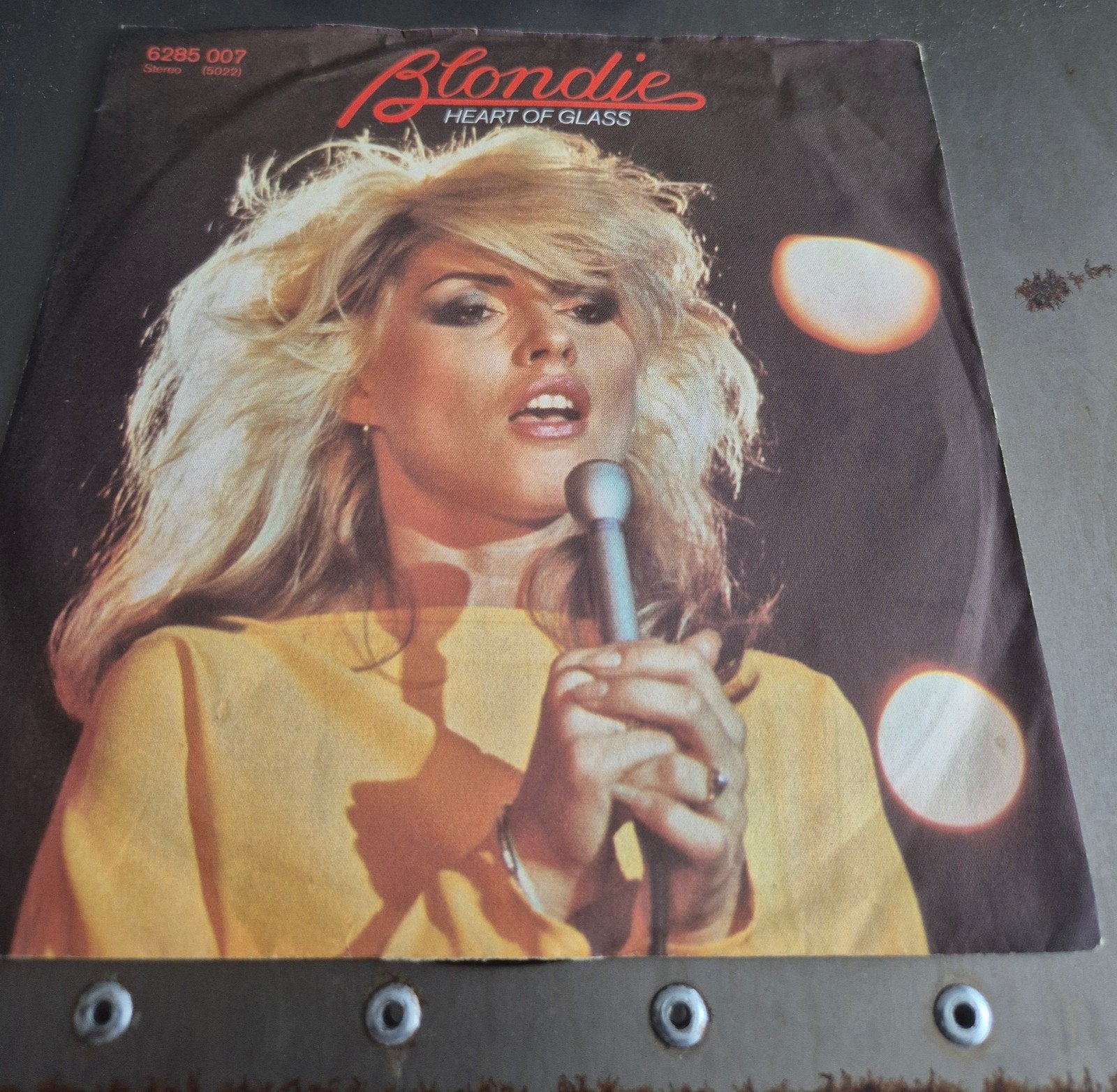 Blondie - Heart of Glass 7 inch vinyl single (1979), Ophalen of Verzenden, 1970 - 1979, Gebruikt, 7 inch