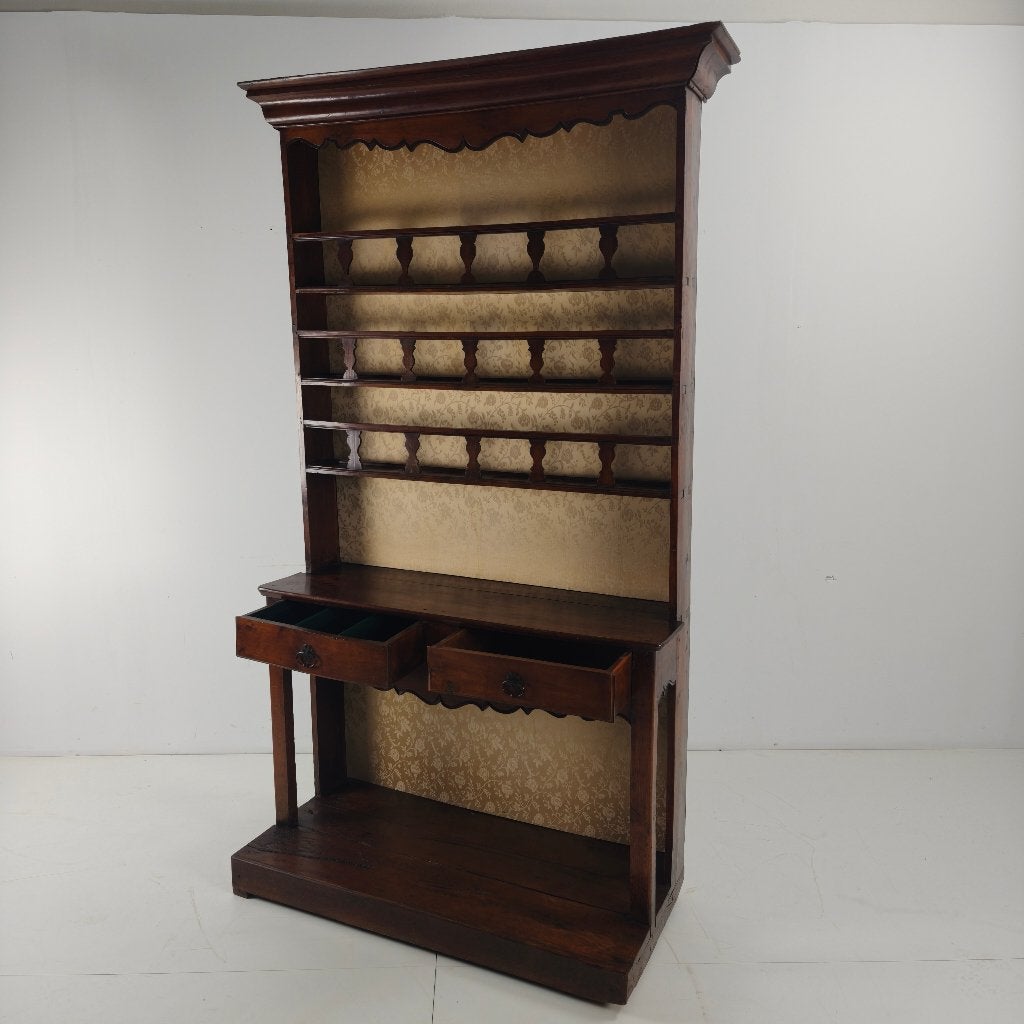 Engels Georgisch dressoir – Massief eiken, circa 1800, Antiek en Kunst, Antiek | Meubels | Kasten, Ophalen of Verzenden
