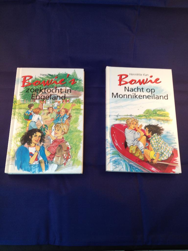 Bowie ( Engeland , nacht Monnikeneiland ) Henriëtte Kan 9+, Ophalen, Zo goed als nieuw, Henriëtte Kan Hemmink, Fictie algemeen