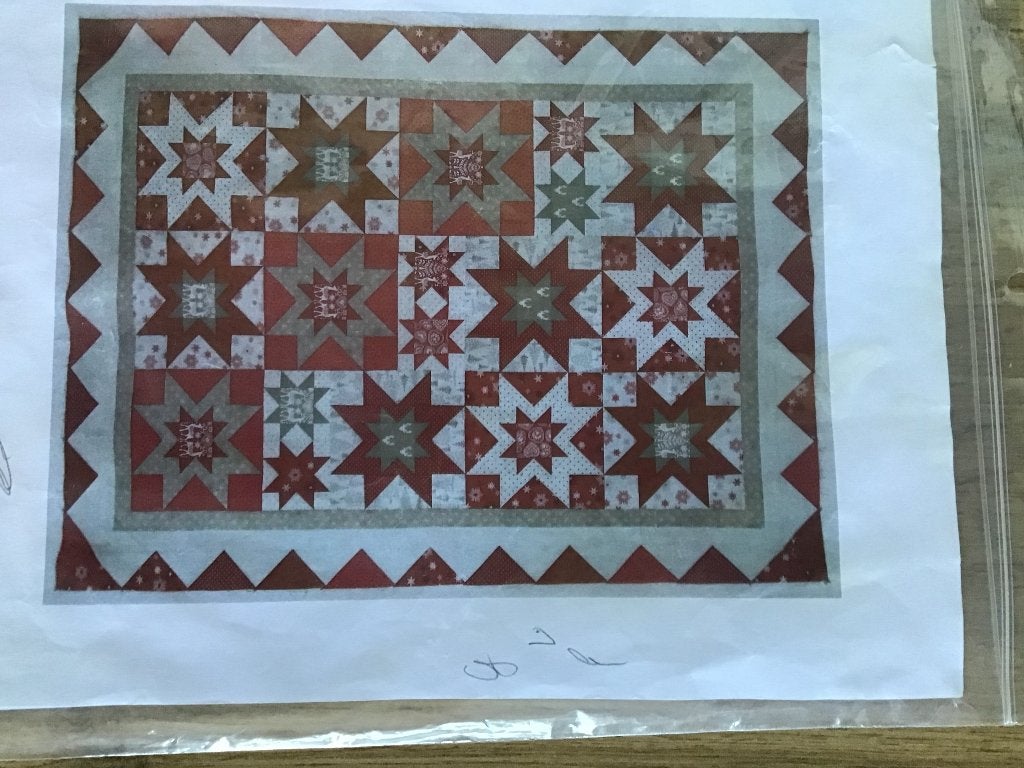 Quiltpatroon, Ophalen of Verzenden, Gebruikt, Paspop