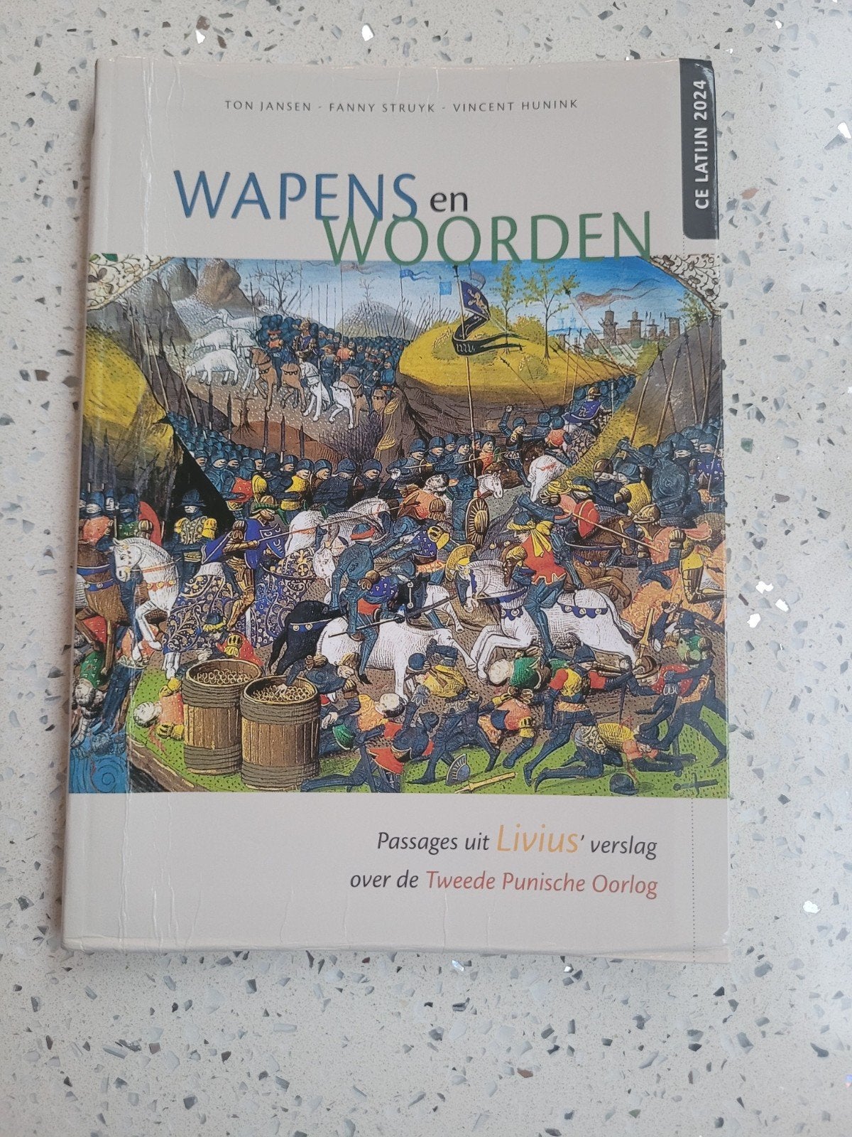 Wapens en Woorden: Livius over Tweede Punische Oorlog, Zo goed als nieuw, Ton Jansen, Fanny Struyk, Vincent Hunink, Alpha, HBO