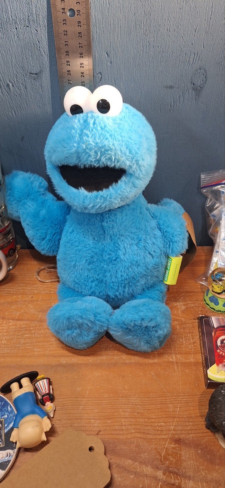 Koekiemonster knuffel Sesamstraat (111025), ., Sambro, Overige typen, Ophalen of Verzenden
