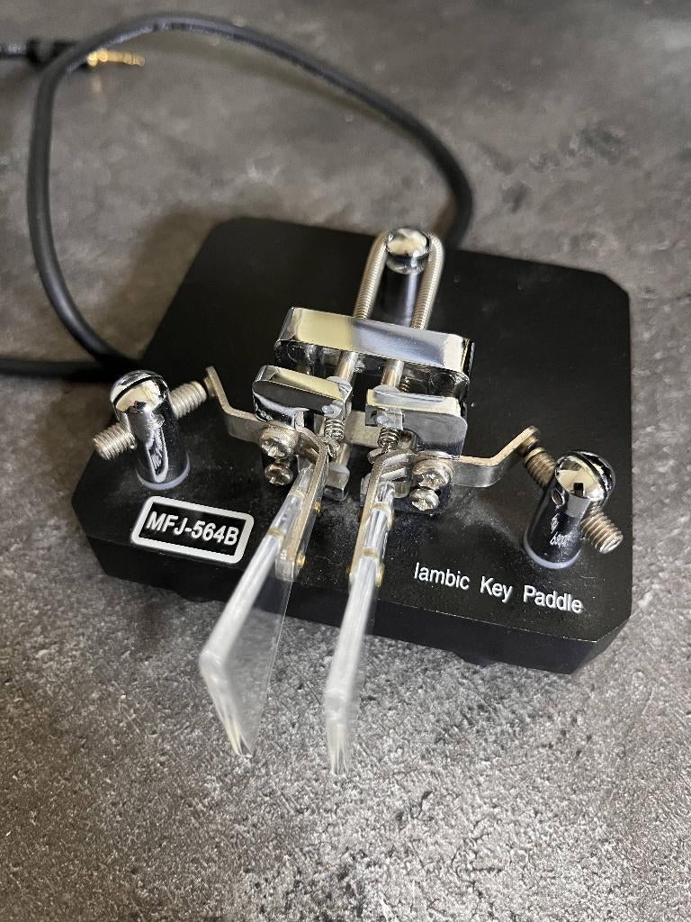 morse paddle MFJ 564B, Telecommunicatie, Ophalen, Gebruikt, Zender en Ontvanger