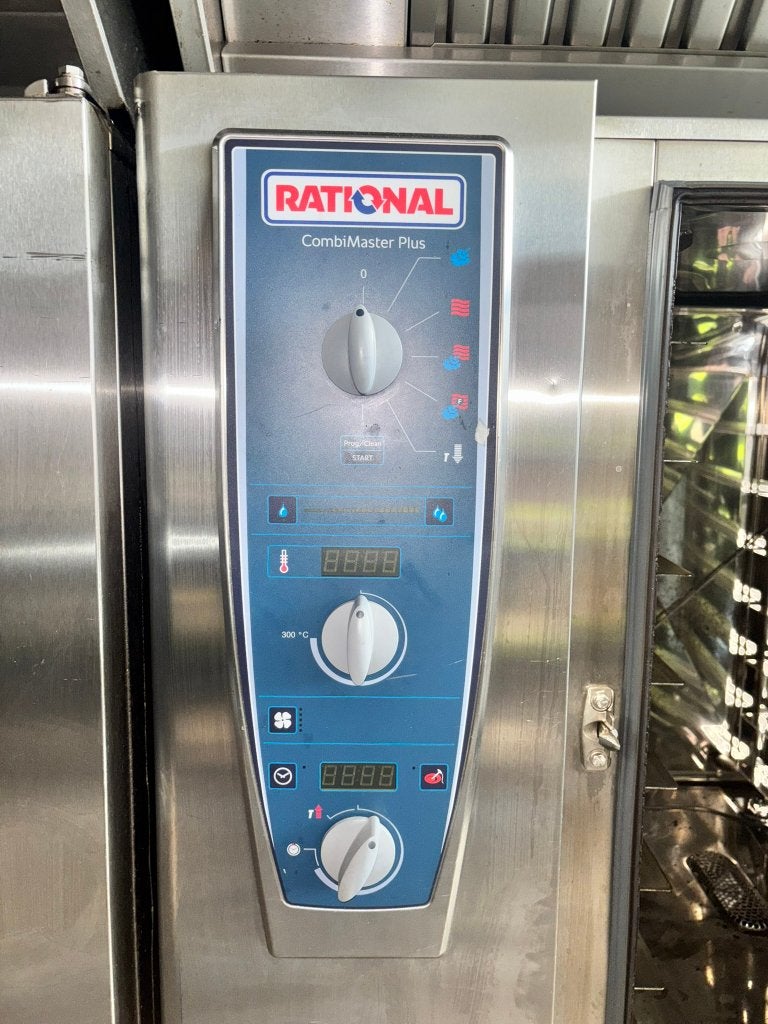 Rational CMP 101 CombiMaster Plus 10-laags (combisteamer), Ophalen, Gebruikt, 60 cm of meer, Heteluchtoven