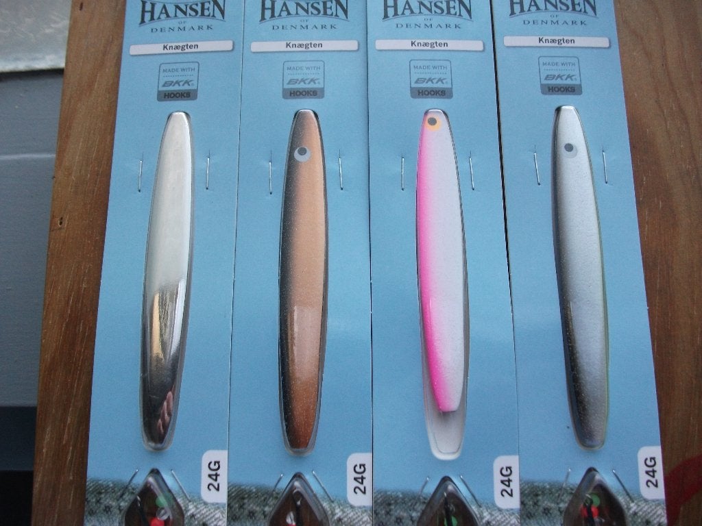 24 grams Hansen Knaegten / kunstaas lepels / roofvis lepels, Ophalen of Verzenden, Nieuw, Overige typen